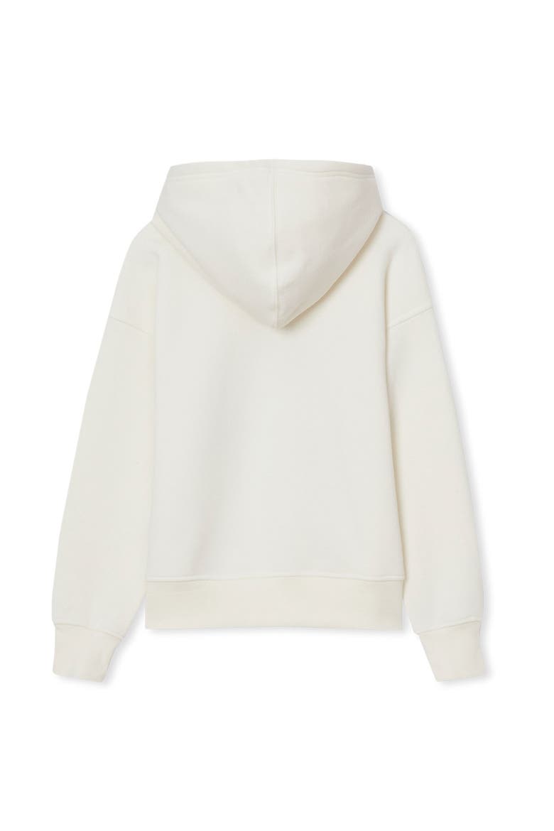 Girls Oversized Hoodie, Alternate, color, Sequins/Reindeer/Egret