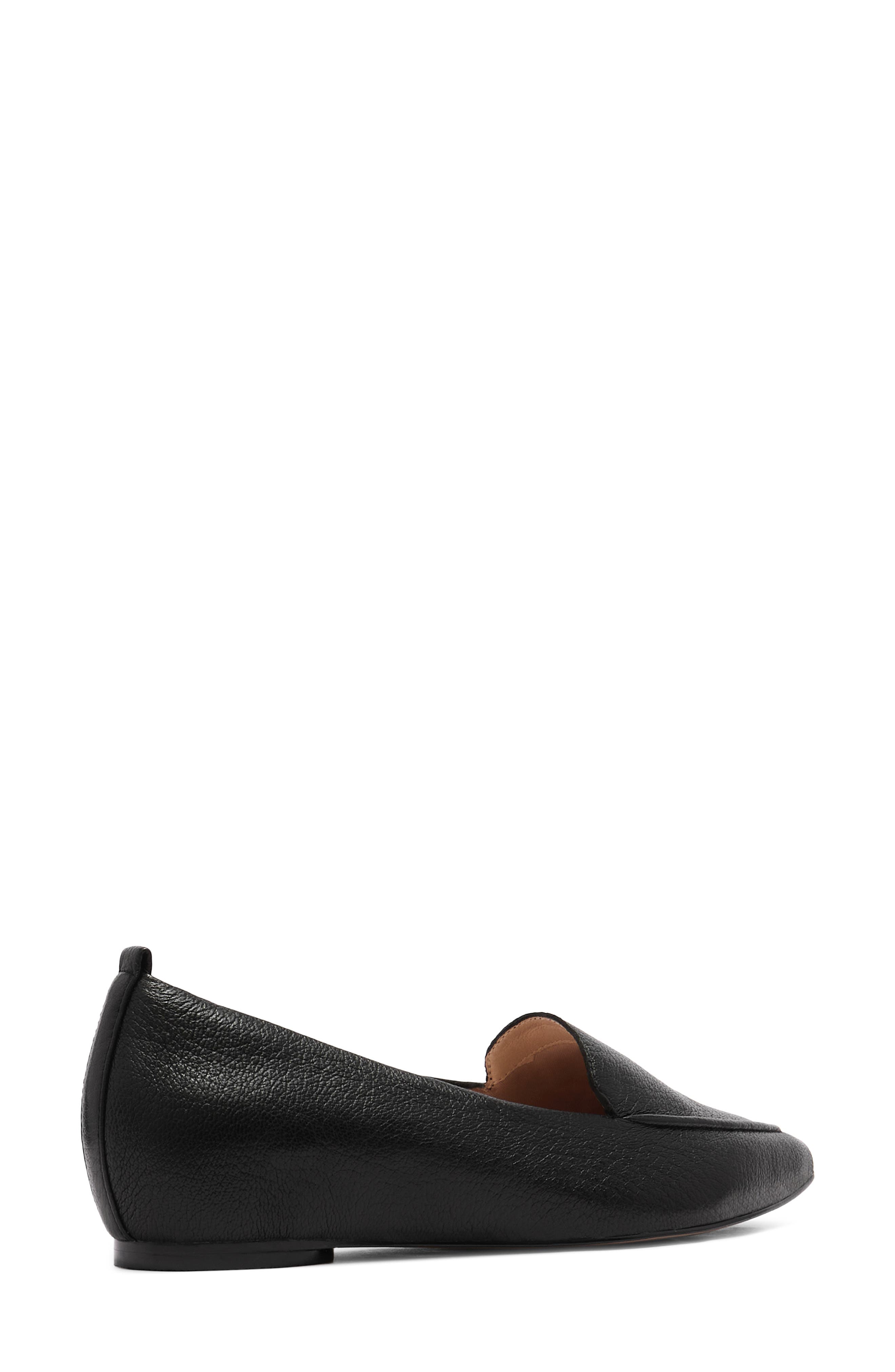 Briar Leather Skimmer, Alternate, color, BLACK TUMBLED