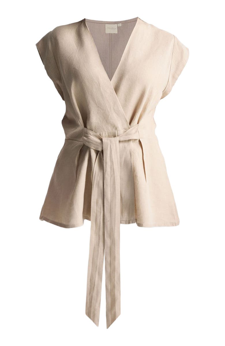 Reistor Power Moves Short Sleeve Top, Alternate, color, Neutral Beige