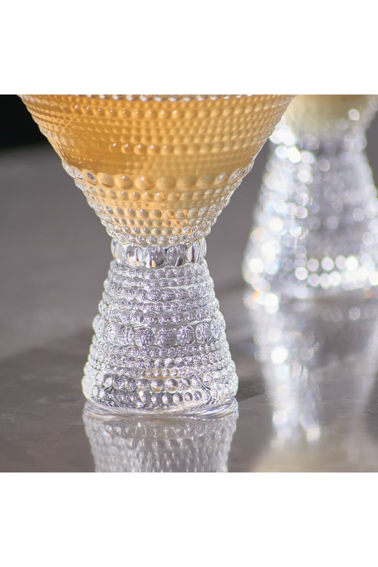 Clear Hobnail Martini Glasses, Set of 6, Alternate, color, Clear