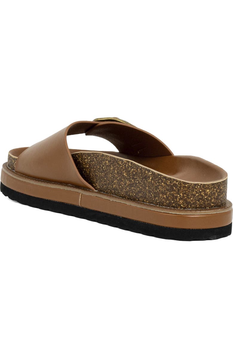 SHUSHOP Joy Slide Sandal, Alternate, color, Tan