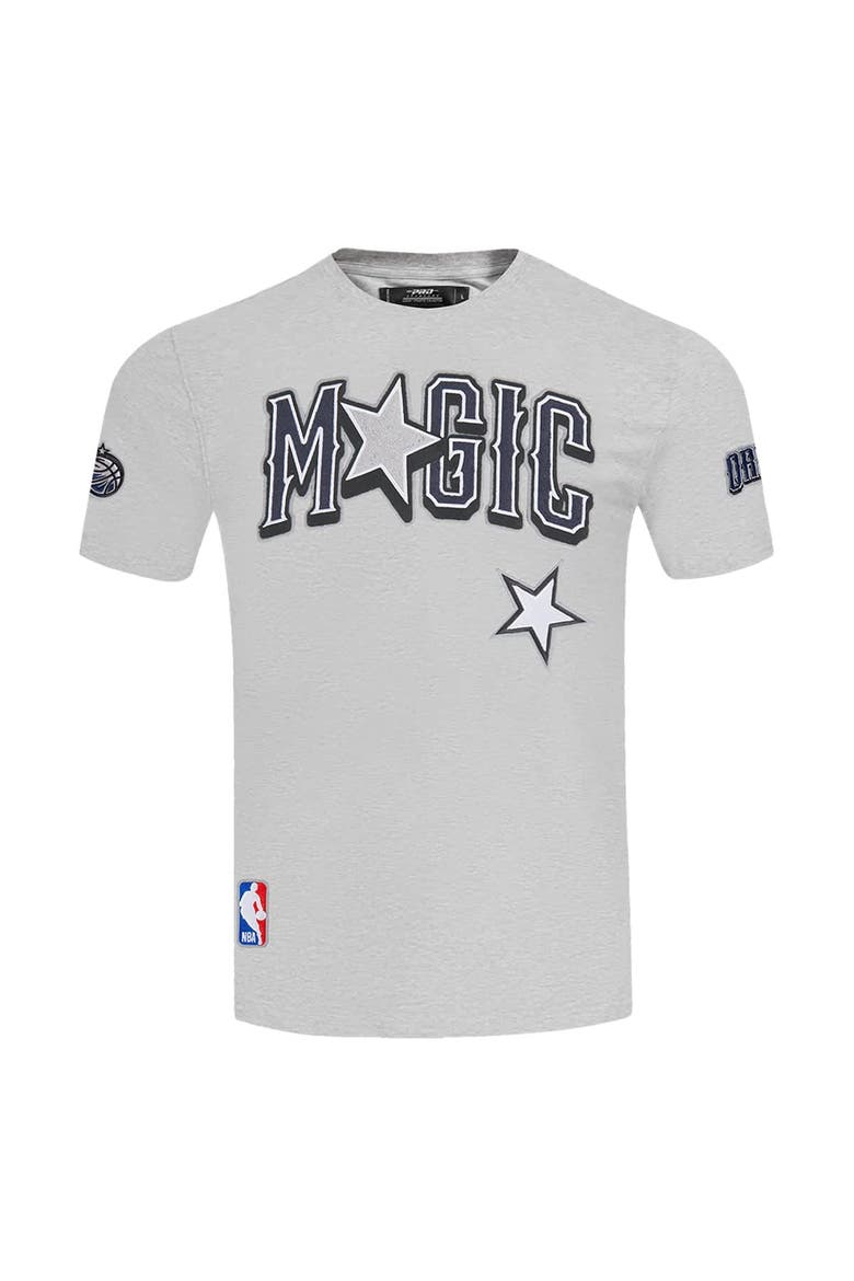 Men's Pro Standard Heather Gray Orlando Magic 2024/25 City Edition T-Shirt, Alternate, color, Heather Gray