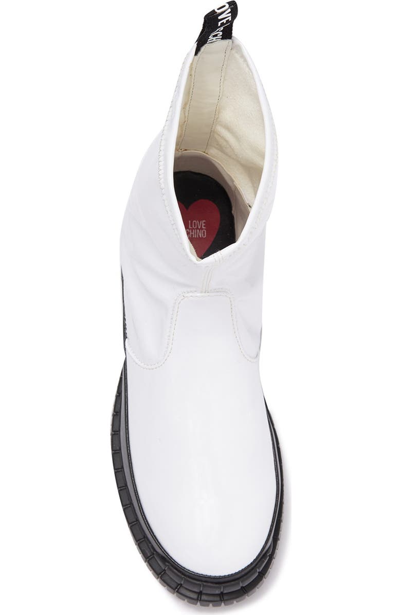 Love Moschino Modern Patent Boot, Alternate, color,