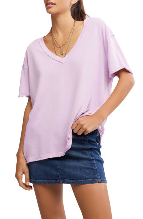 Nina V-Neck Cotton T-Shirt