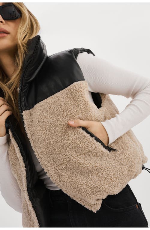 Lamarque Melicia | Reversible Puffer Vest In Brown