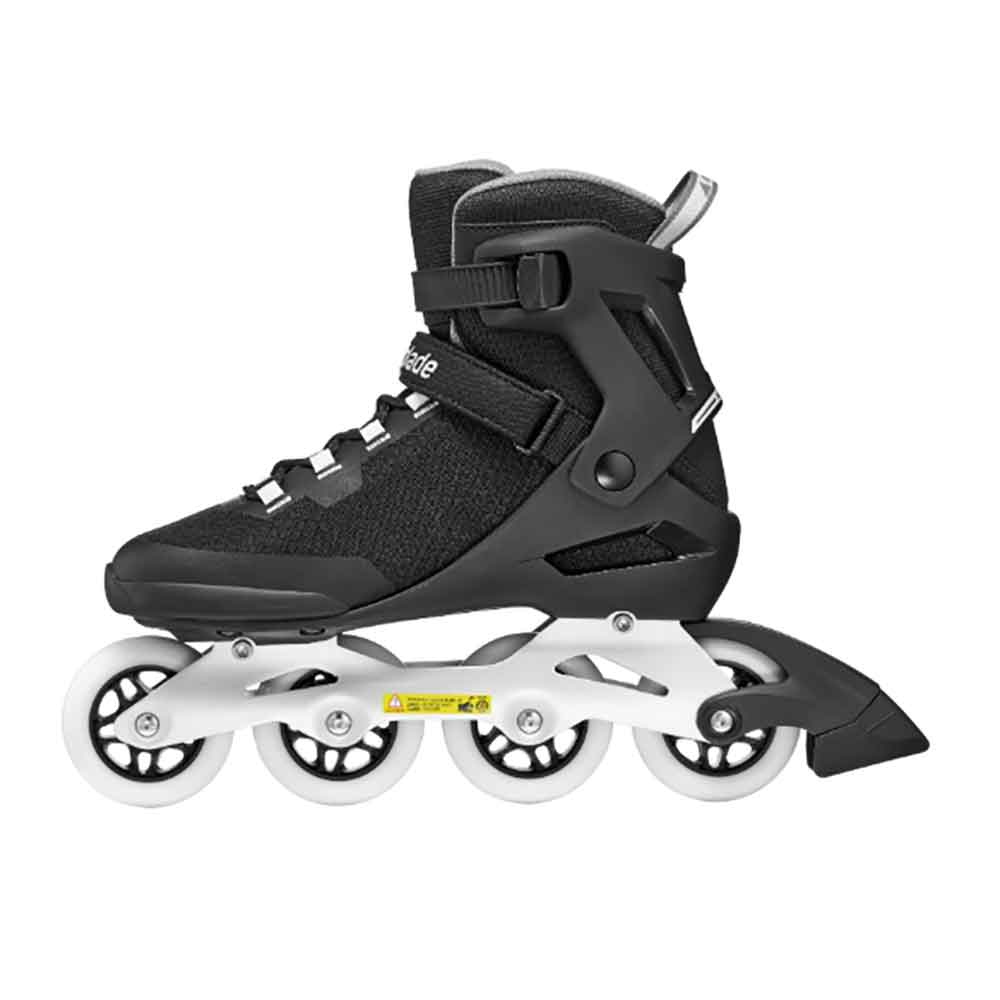 Rollerblade Macroblade 80 Mens Inline Skates, Alternate, color, Black/Grey