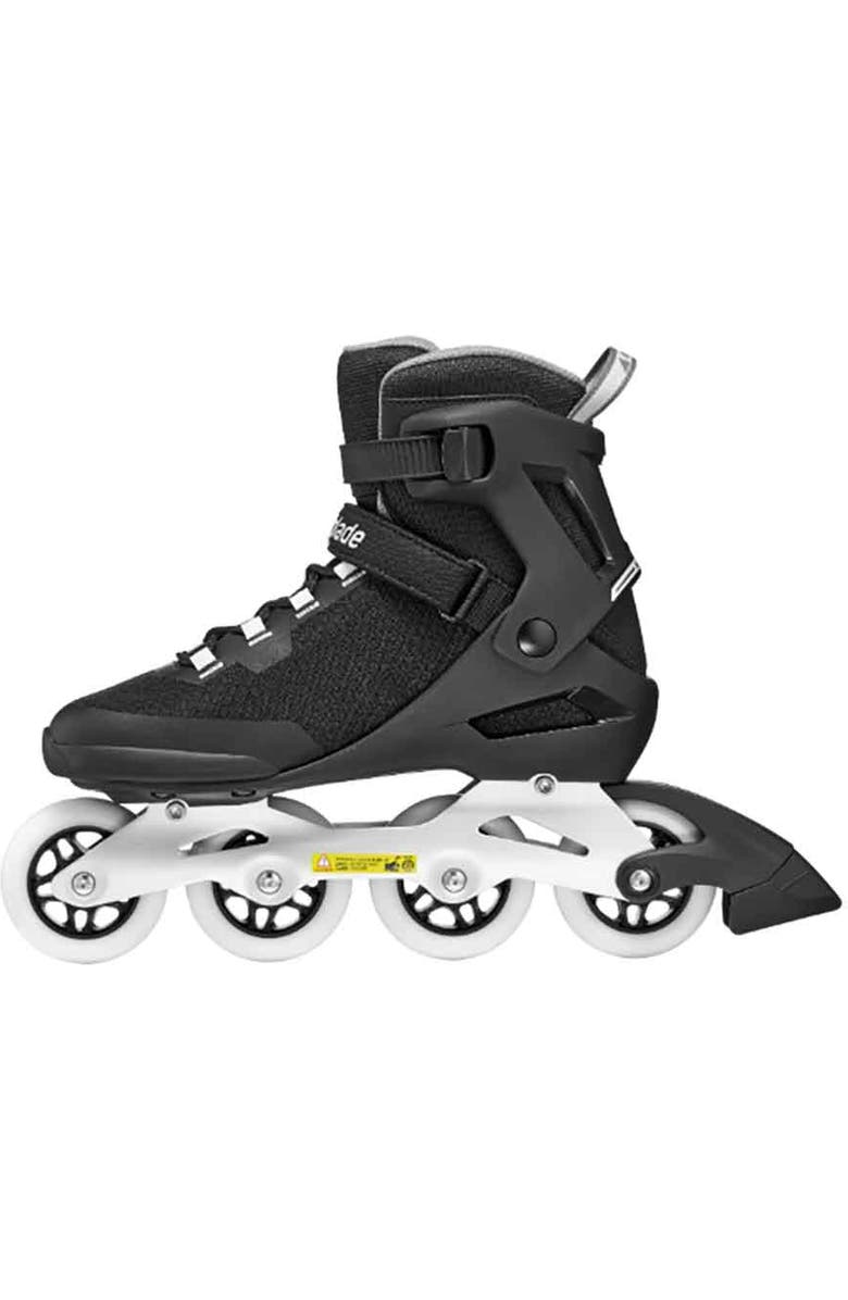 Rollerblade Macroblade 80 Mens Inline Skates, Alternate, color, Black/Grey