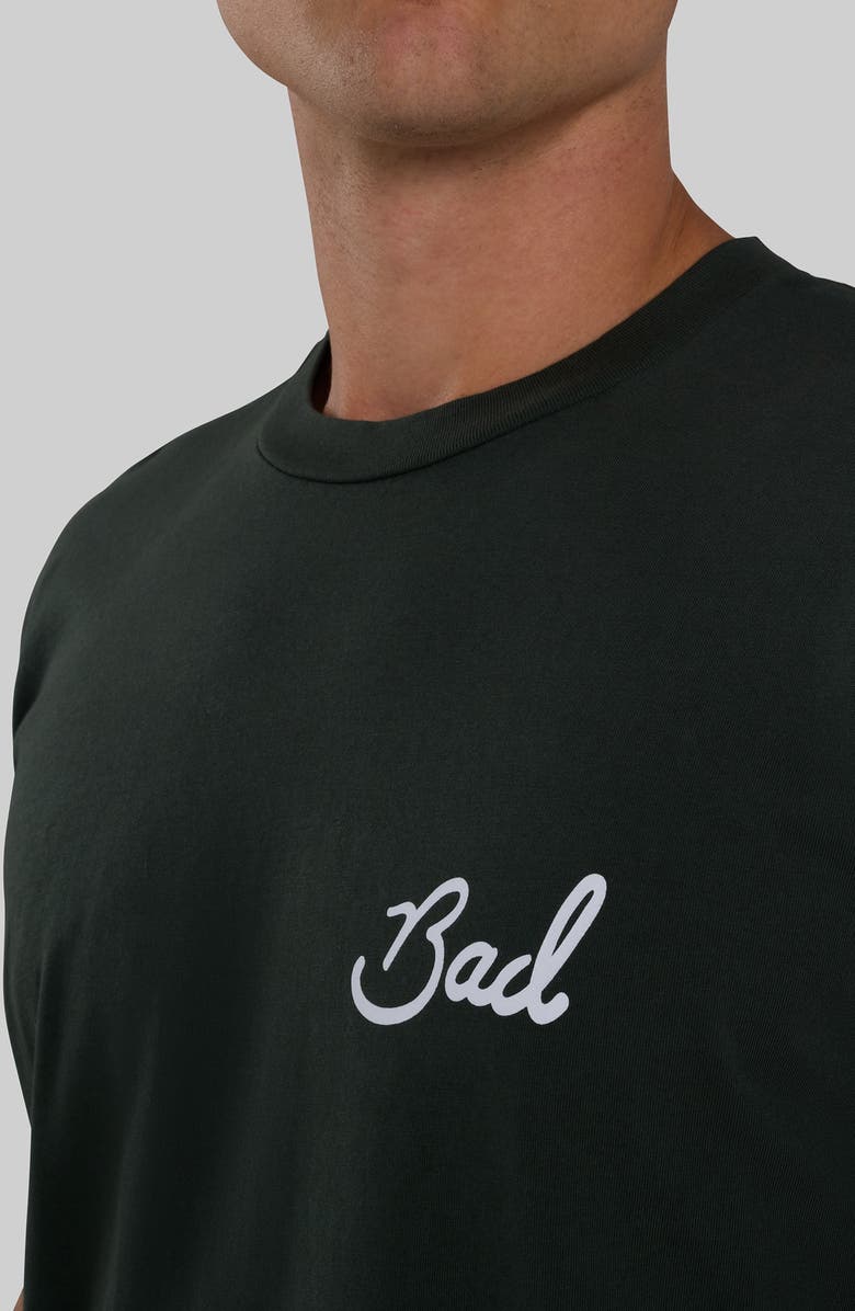 Bad Birdie Birdie Cotton Graphic T-Shirt, Alternate, color, Deep Forest