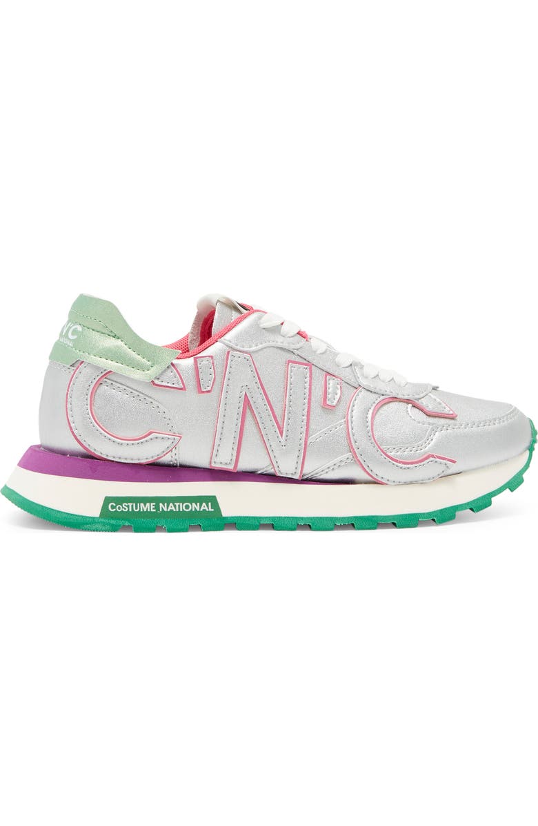 CoSTUME NATIONAL Logo Sneaker, Alternate, color,