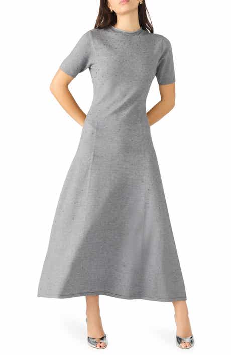 Steve Madden Iridessa Embellished Knit Midi Dress