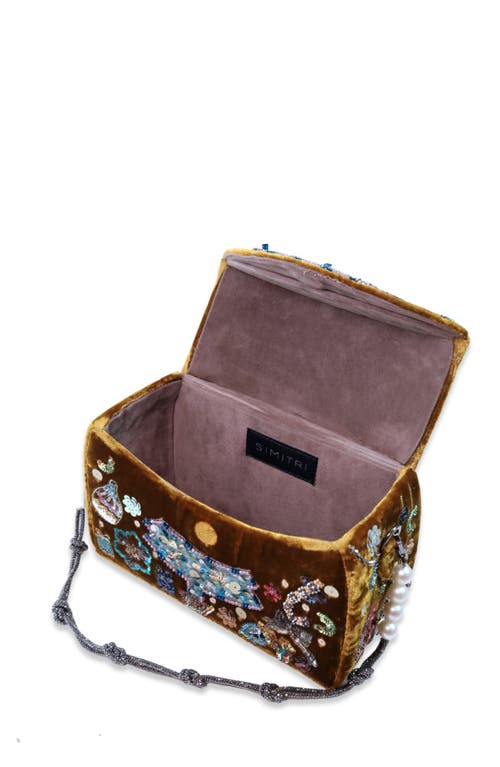 Simitri Holiday Half Moon Bag In Brown