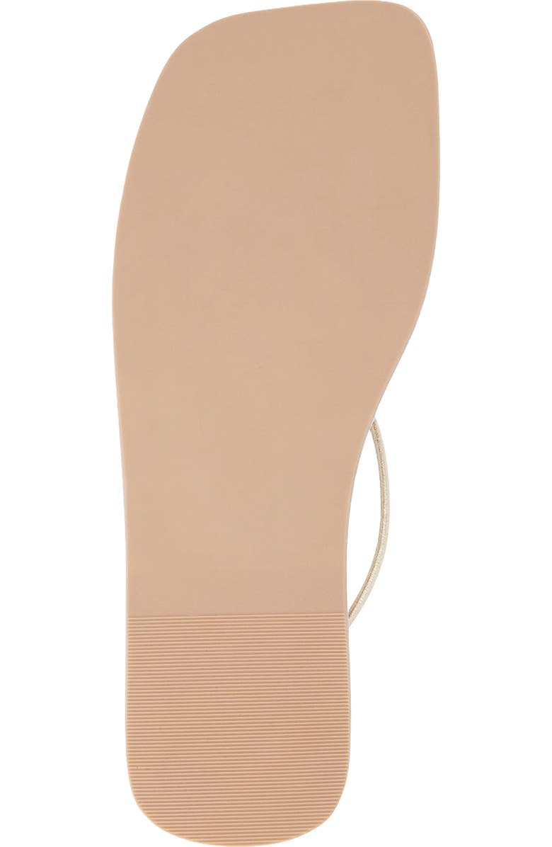 Coconuts by Matisse Ray Flip Flop, Alternate, color, Gold Leather
