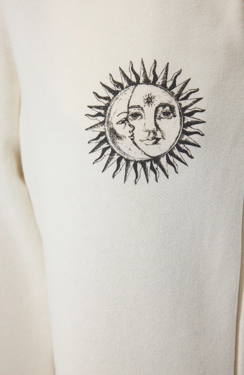 Spiritual Gangster Power of Sun Eden Joggers, Alternate, color, Vintage White