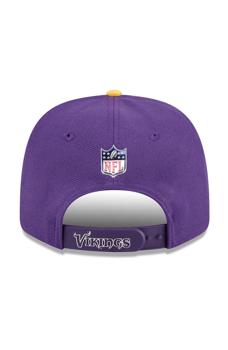 New Era Men's New Era  Purple/Gold Minnesota Vikings 2026 NFL Draft 9SEVENTY Adjustable Hat, Alternate, color, Purple