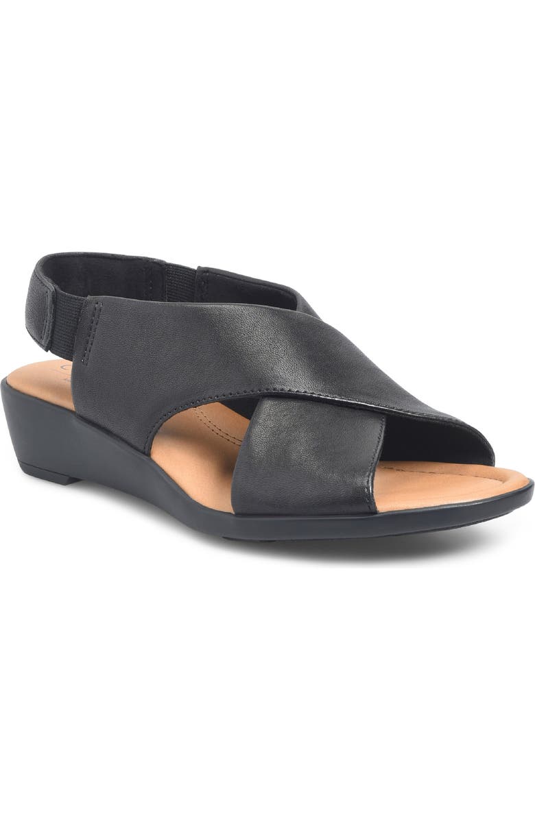 Comfortiva Emilee Slingback Sandal, Main, color, Black