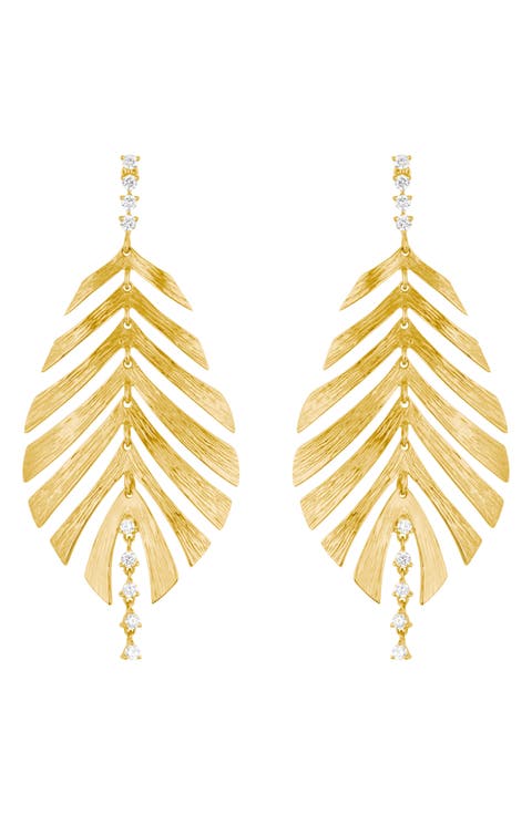 Bahia Estelar Diamond Drop Earrings