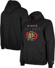 New Era Men's New Era Black Toronto Raptors 2024/25 City Edition Pullover Hoodie