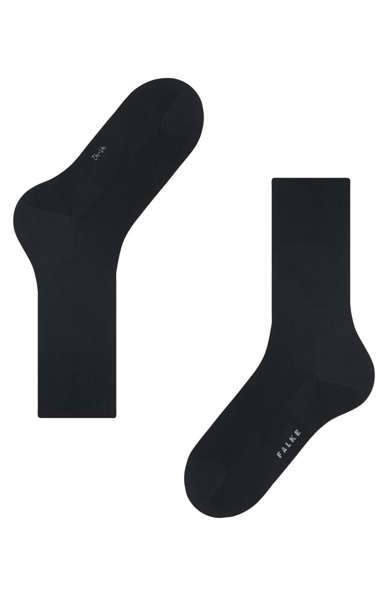 Falke ClimaWool Socks, Alternate, color, Black
