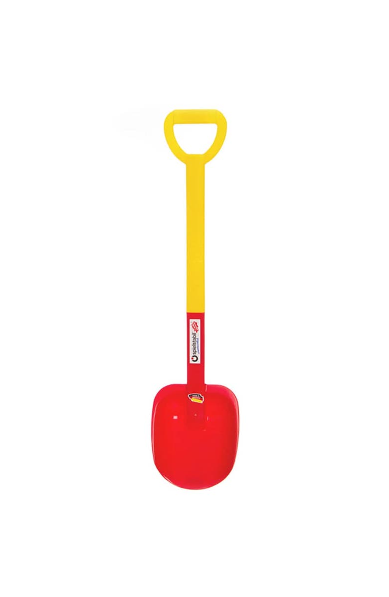 SPIELSTABIL Toddler Outdoor Toys - Beach Shovel and Digging Toys for Kids, Heavy Duty Sand Toys for Ages 2.5 & Up, German-Made Kids Beach Essentials, Alternate, color, Red Multi