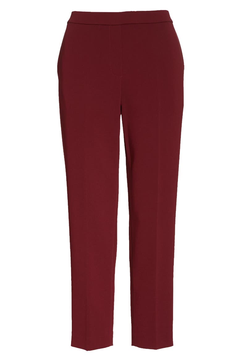 Treeca Pull-On Trousers, Alternate, color, CURRANT