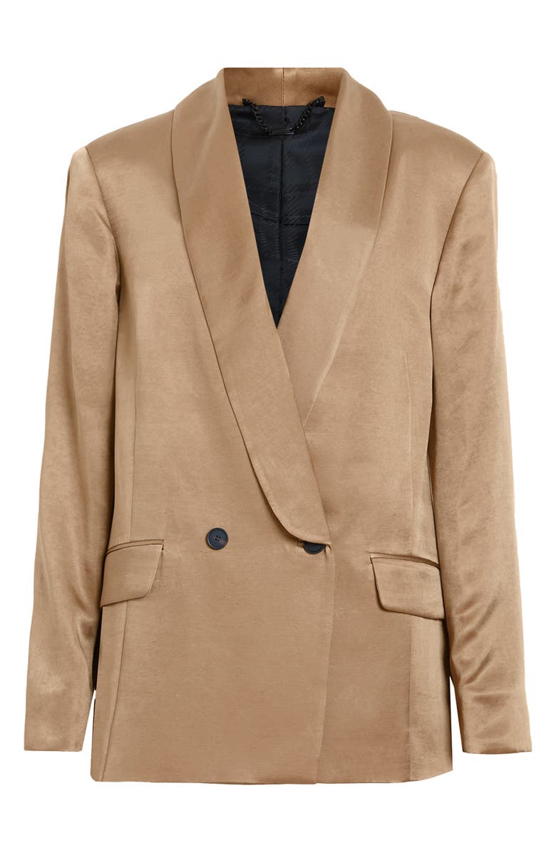 AllSaints Goldie Oversize Double Breasted Blazer, Alternate, color, 