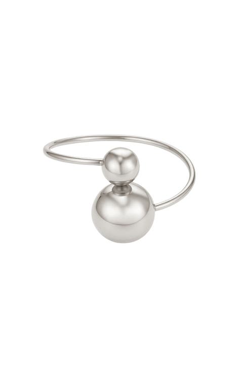 Sphere Open Ring