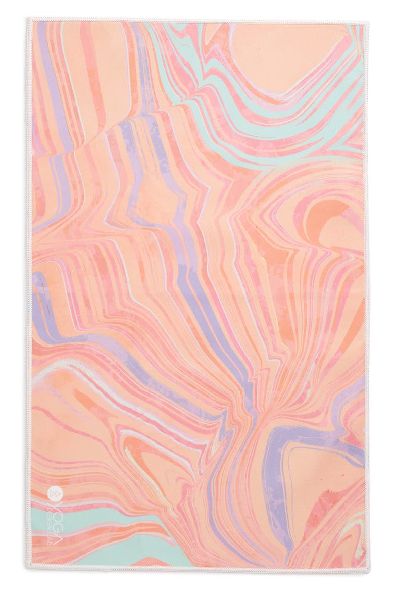 Yoga Hand Towel, Main, color, PEARL