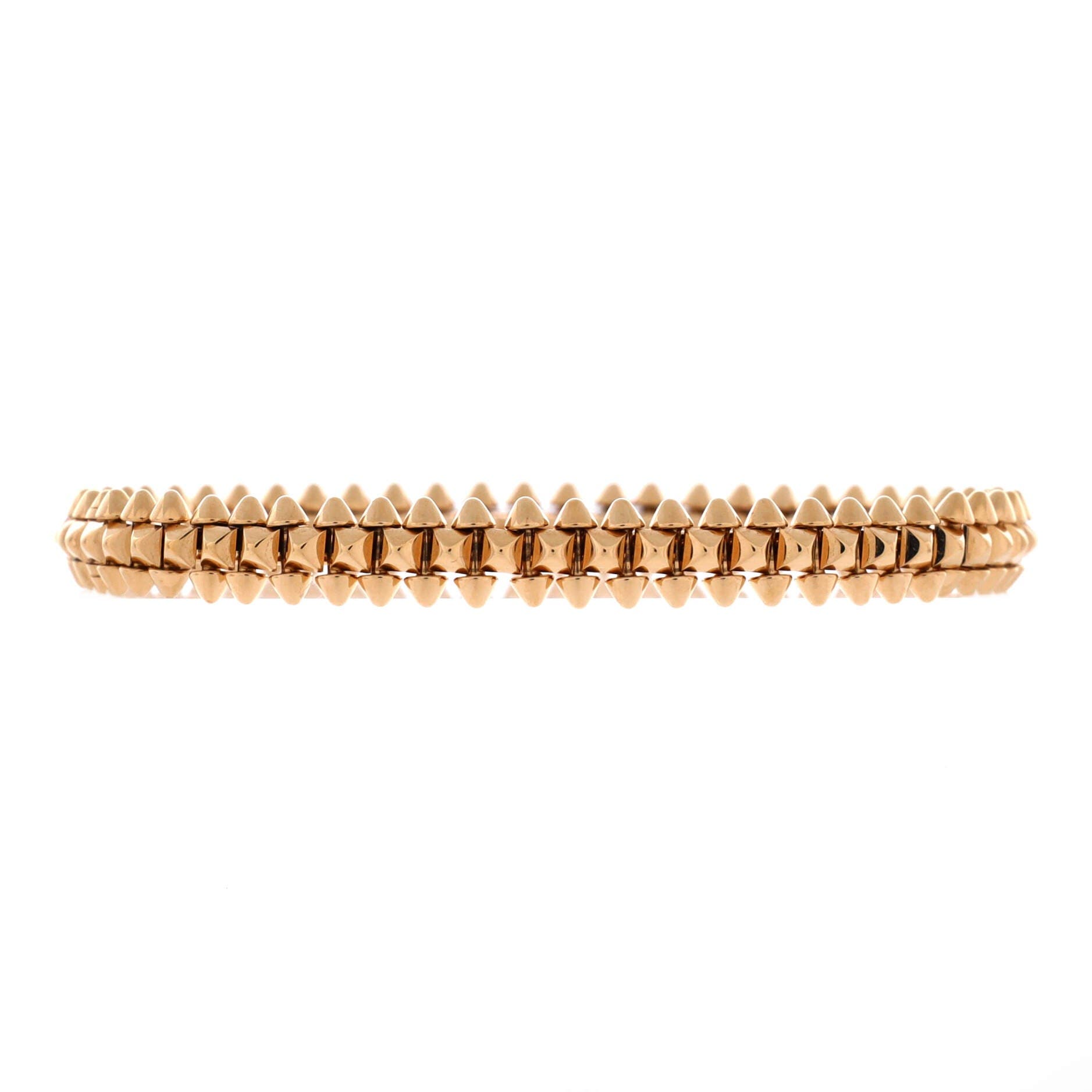 Clash de Cartier Bracelet 18K Rose Gold Small, Main, color, Metallic Gold