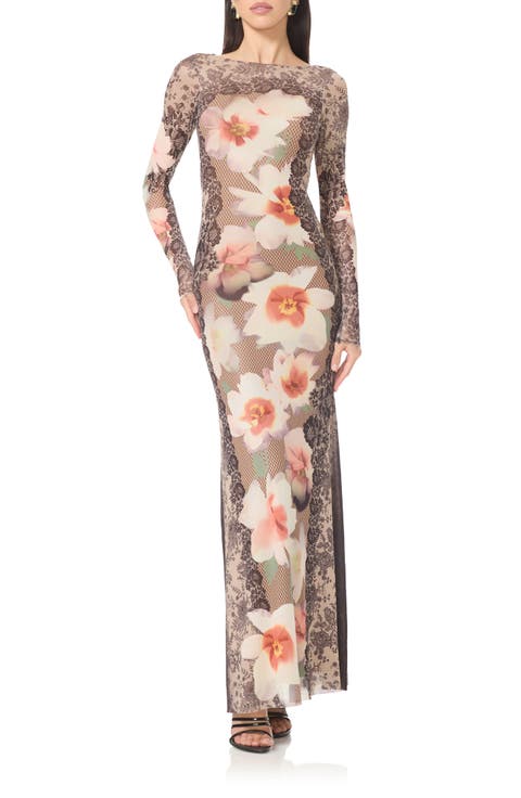 Talmo Long Sleeve Maxi Dress