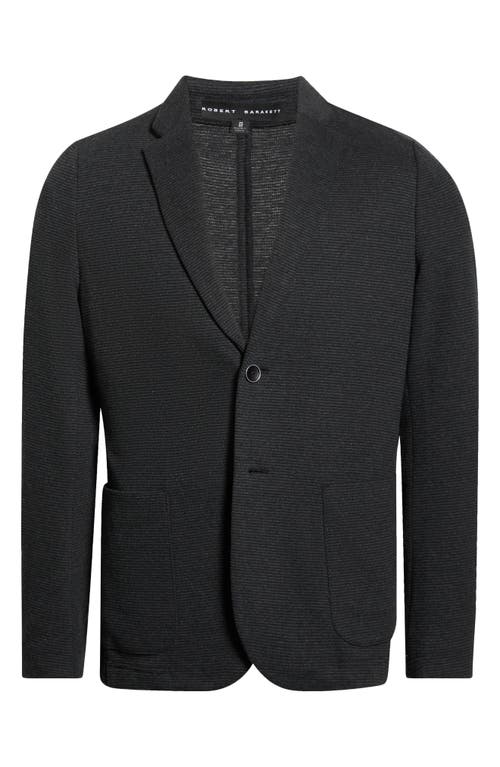 Robert Barakett Gracer Knit Sport Coat In Black