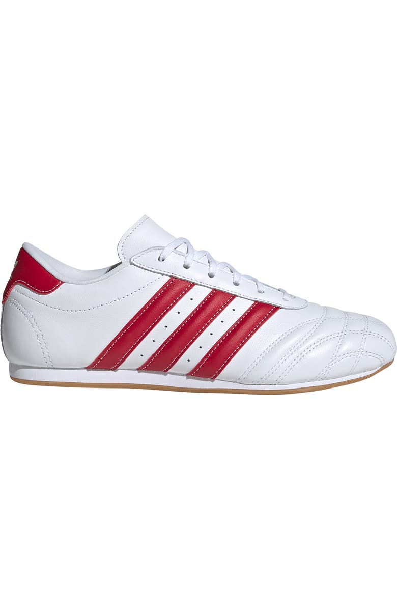 adidas Taekwondo Sneaker, Alternate, color, White/ Team Victory Red/ Gum