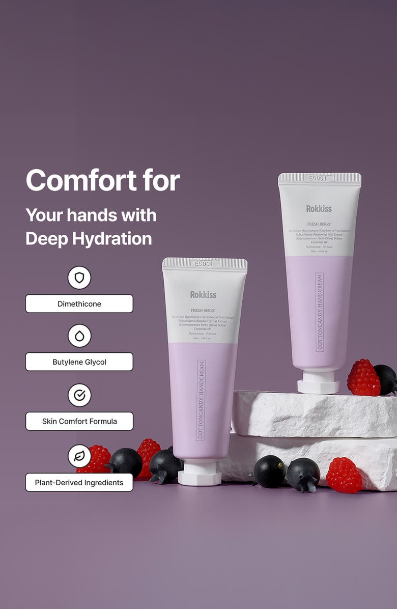 ROKKISS Cotton Candy Hand Cream Set, Alternate, color, 