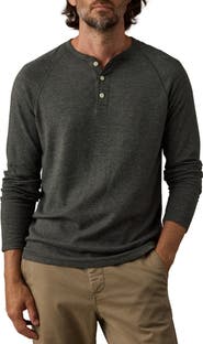 Faherty Cloud Long Sleeve Henley