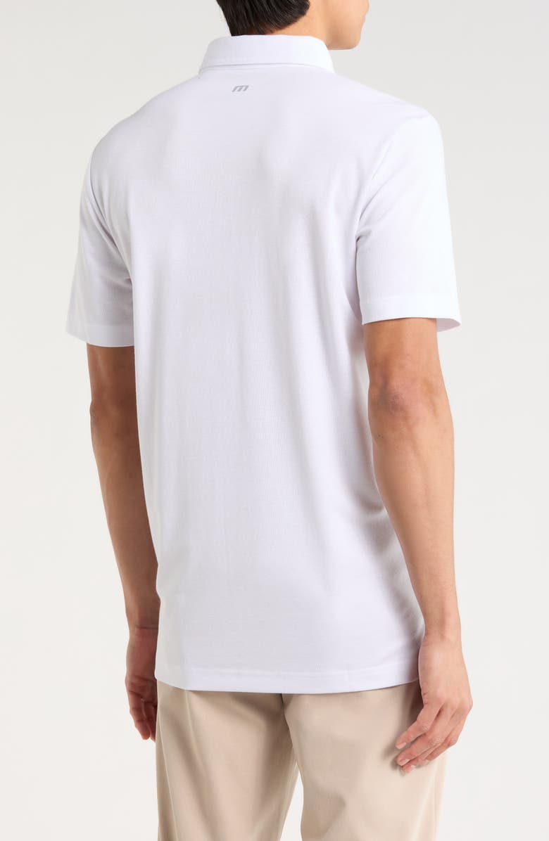 TravisMathew Minnesota Twins Top Recruit Polo, Alternate, color, White