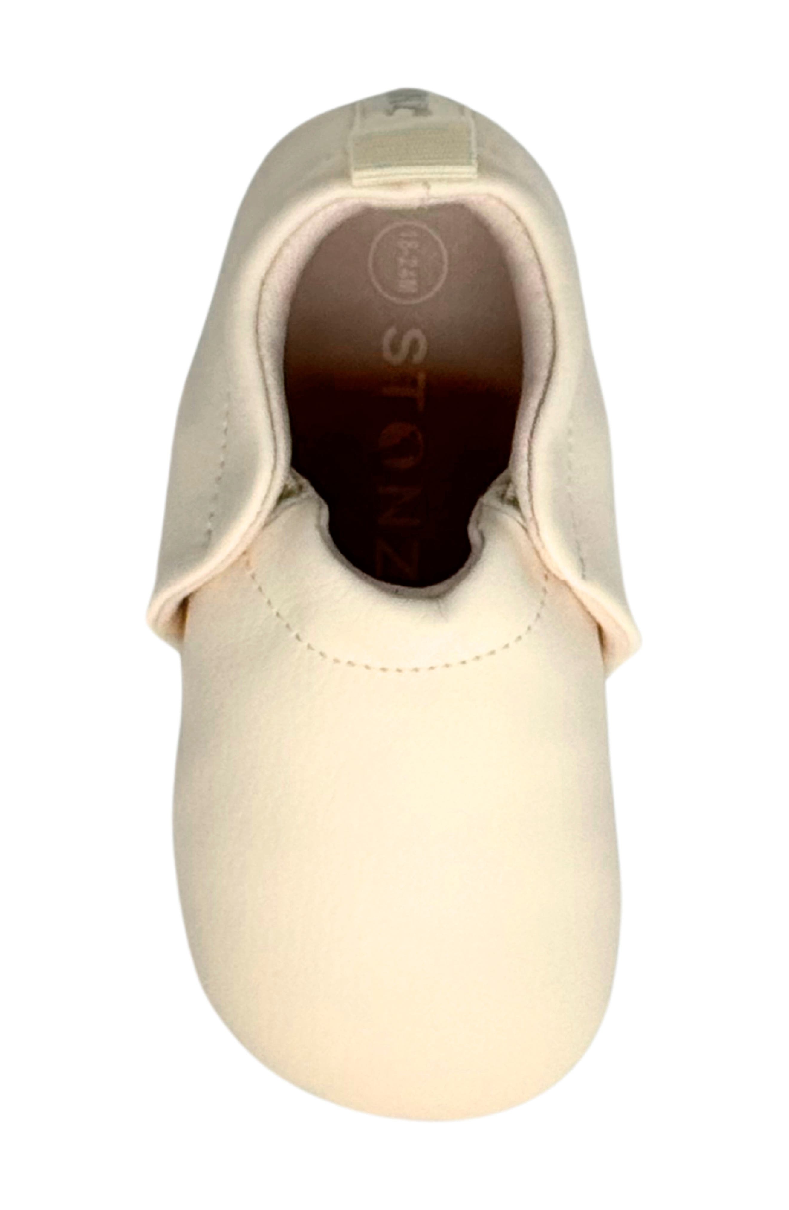 Willow Crib Shoe, Alternate, color, SMOKY CREAM