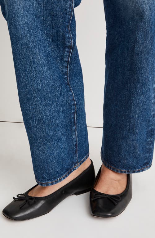 Madewell The Anelise Ballet Flat In True Black