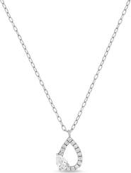Bony Levy Audrey 18K White Gold Diamond Pear Pendant Necklace