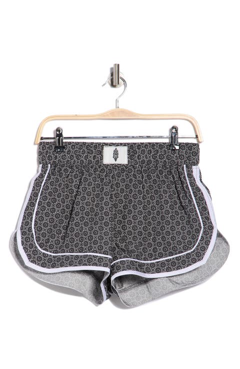 FP Movement Varsity Blues Print Athletic Shorts