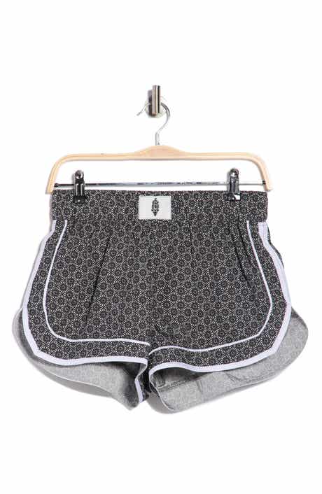 Free People FP Movement Varsity Blues Print Athletic Shorts