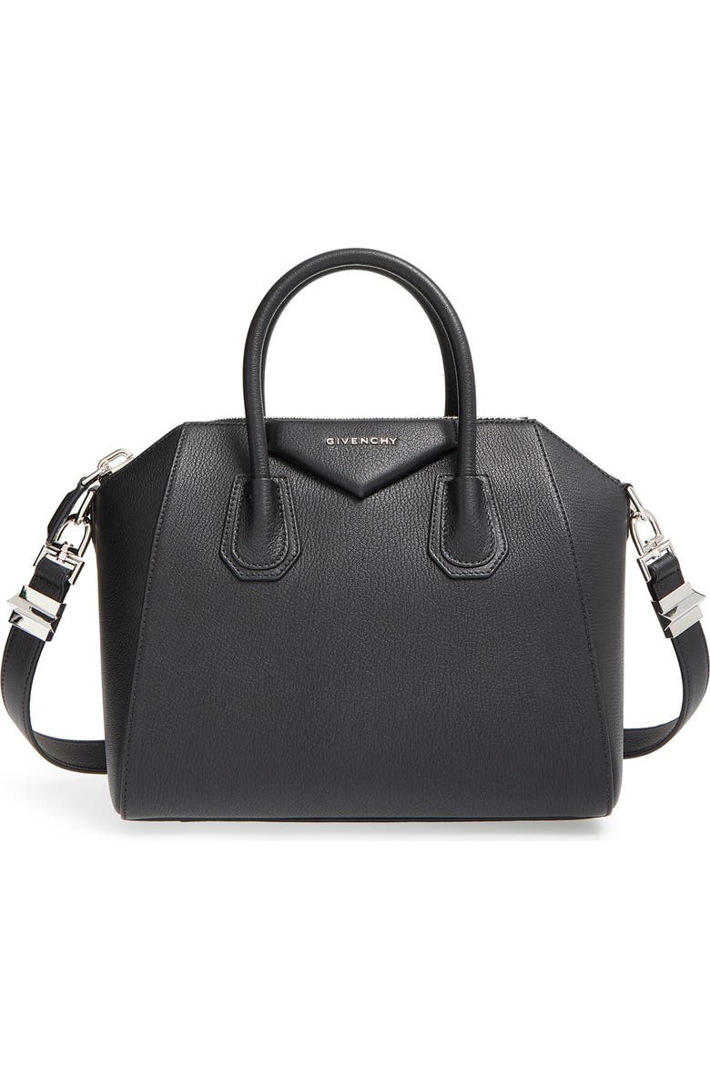 Givenchy 'Small Antigona' Sugar Leather Satchel, Main, color,