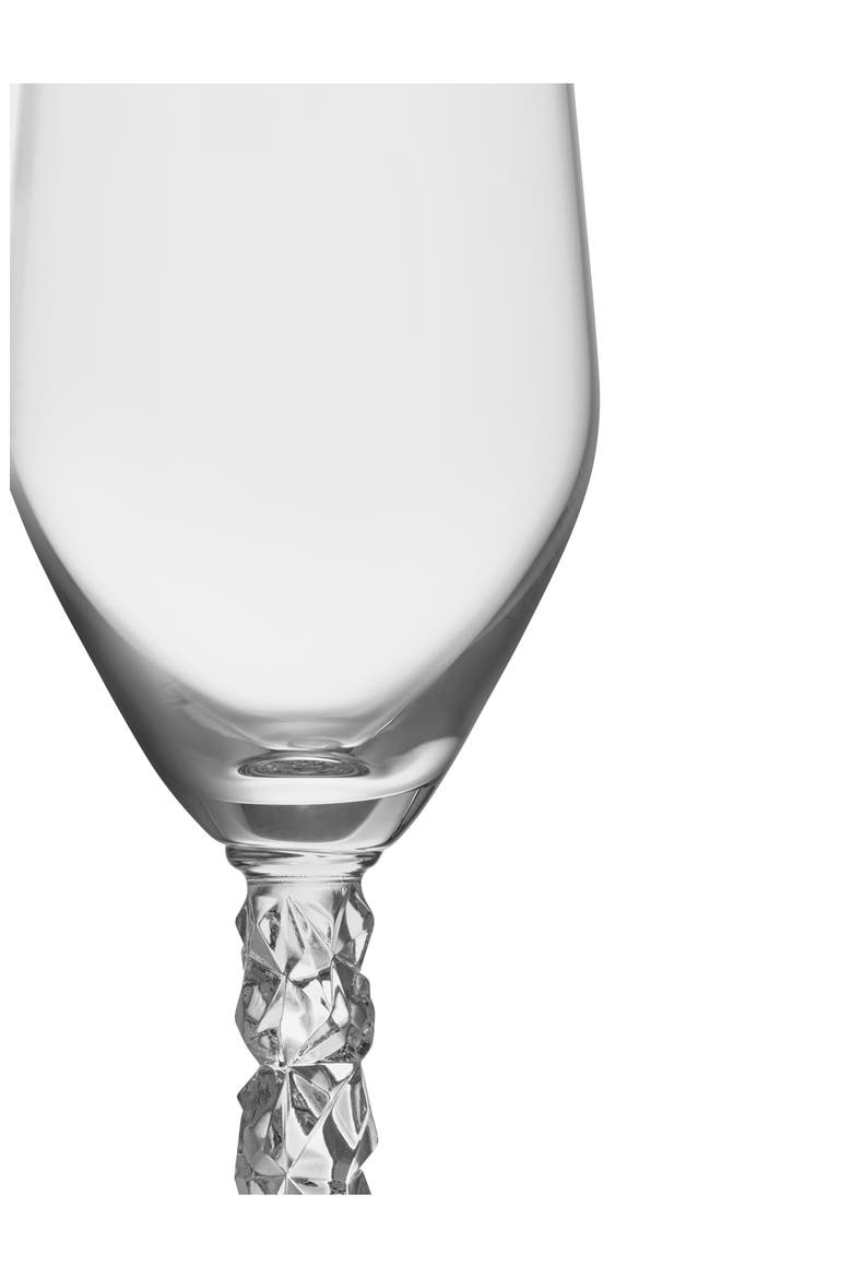 Carat Set of 2 Champagne Flutes, Alternate, color, CLEAR
