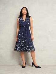 HOBBS LONDON Aria Embroidered Dress