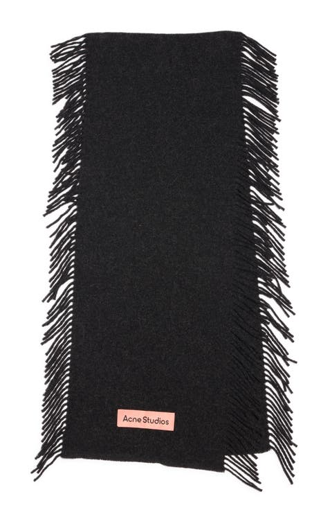 Canada Wool Fringe Scarf