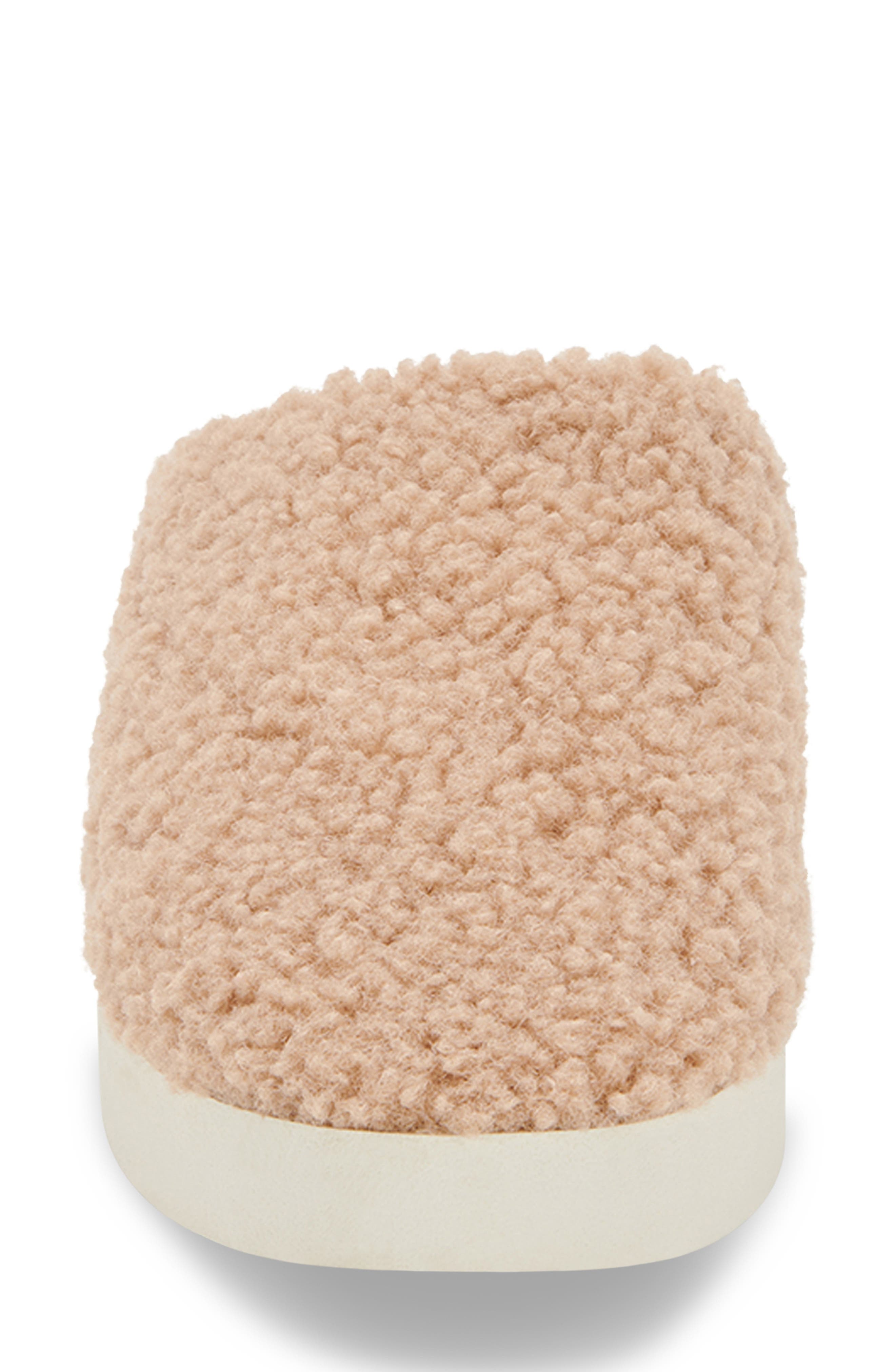 Dolce Vita Varik Faux Shearling Slipper, Alternate, color, 
