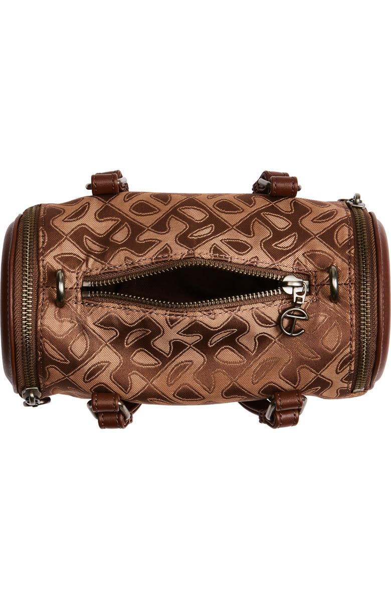 TELFAR Small Monogram Jacquard Duffle Bag, Alternate, color,