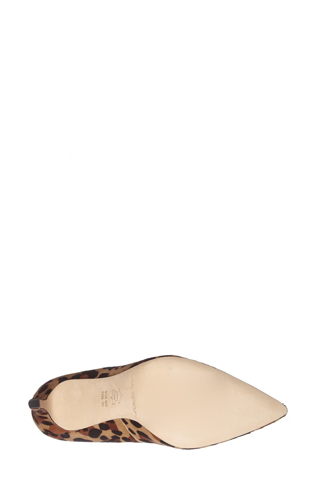 'Carola' Pointy Toe Pump, Alternate, color, LEOPARD PONY