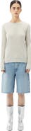 GOBI Mongolian Cashmere Cashmere Silk Sweater with Silver Threading