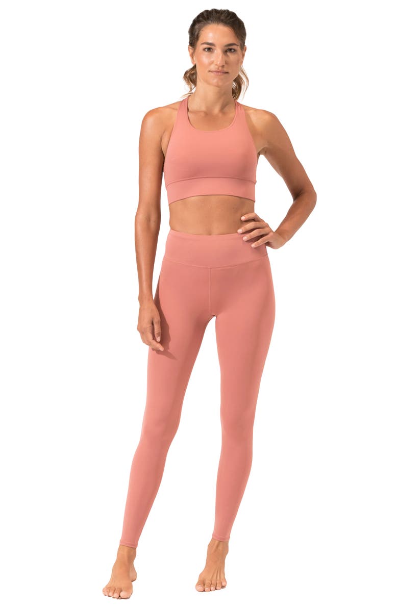 Threads 4 Thought Jackie High Waist Leggings, Alternate, color, Cinnamon