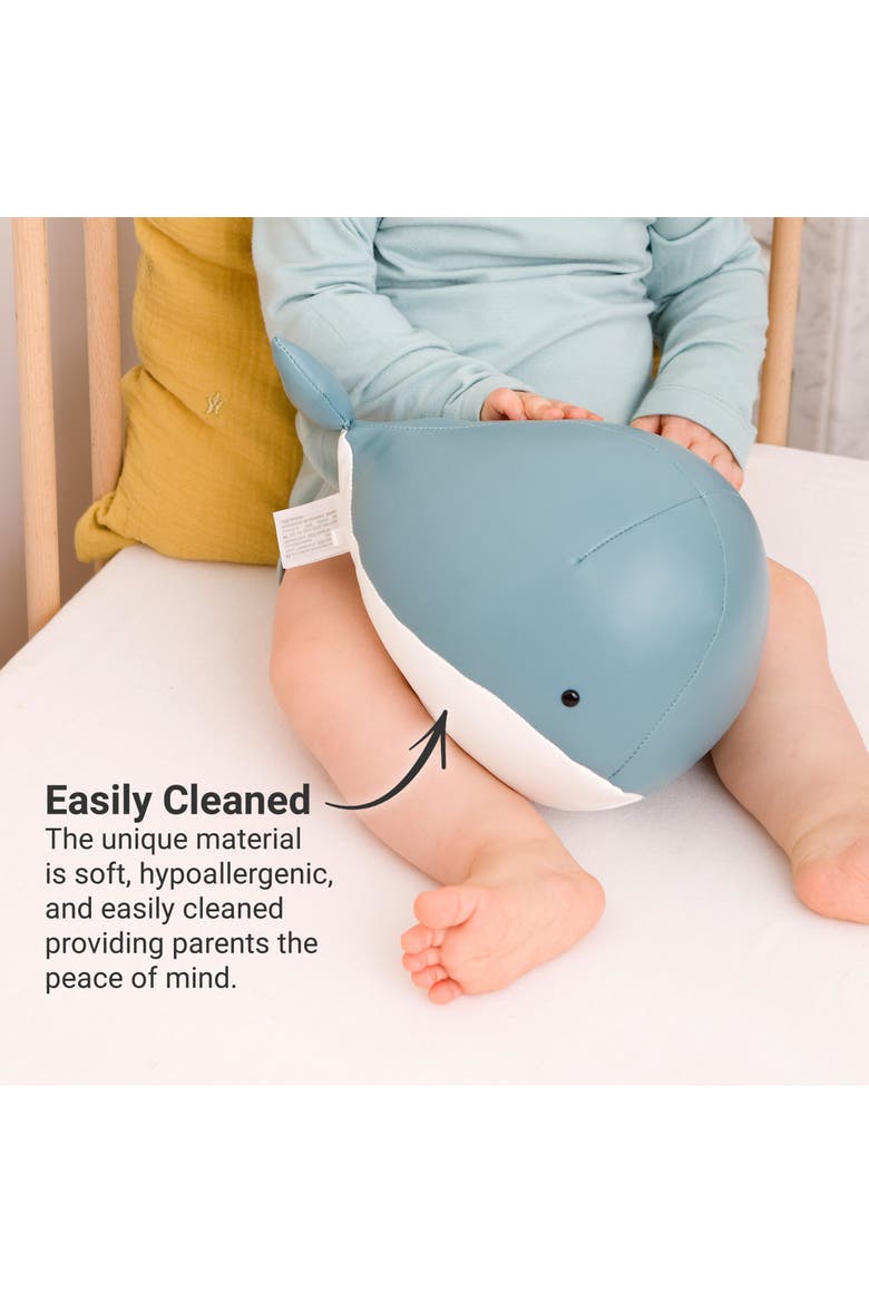 Musical Animals - Whale, Plush Baby Music Box, Nursery Toy & Decor, Alternate, color, Blue