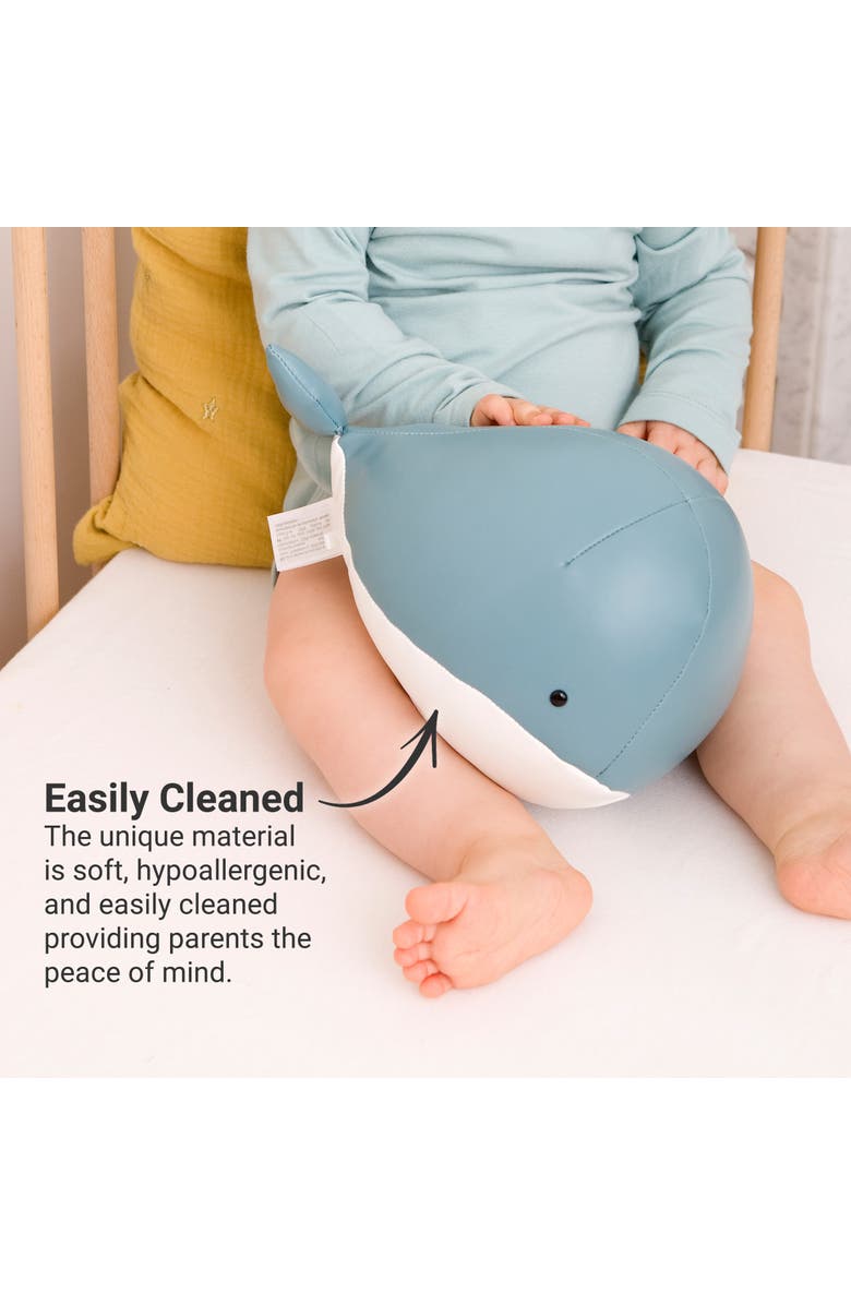 Little Big Friends Musical Animals - Whale, Plush Baby Music Box, Nursery Toy & Decor, Alternate, color, Blue